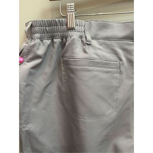 32 degrees NWT XL grey poly/spandex side zip pockets athletic -golf - hiking sho - Picture 3 of 8